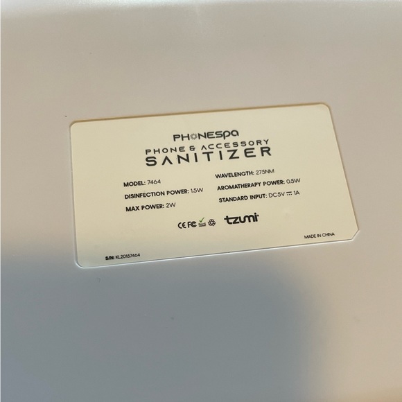 NWOT: PhoneSpa Phone & Accessory Sanitizer w/ Aroma Option - Picture 5 of 10